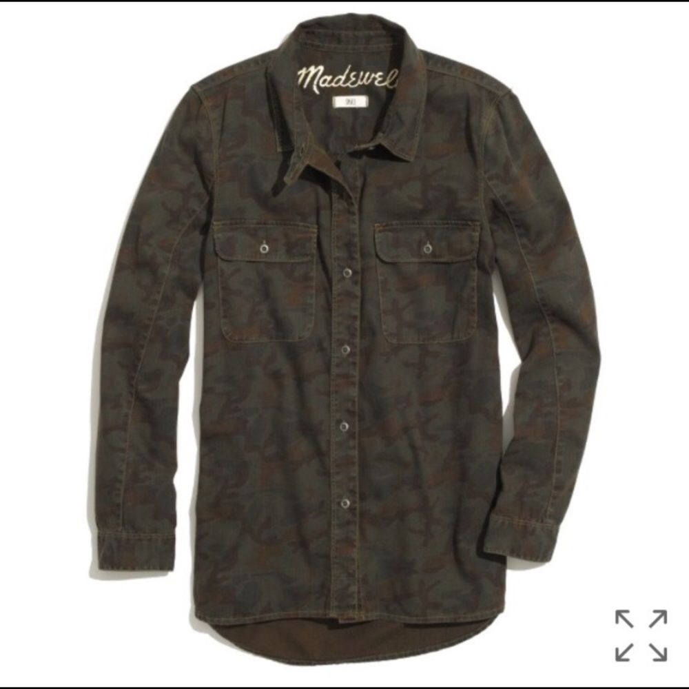 Madewell Camouflage Work Shirt